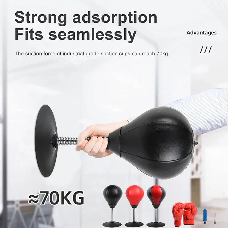 Desktop punching bag