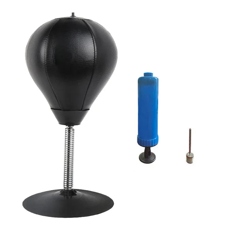 Desktop punching bag