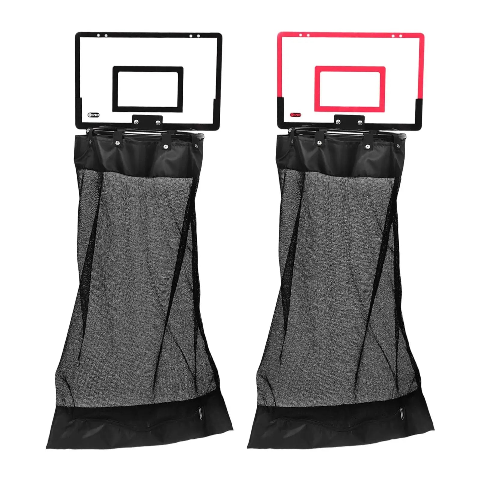 Basketball hoop laundry