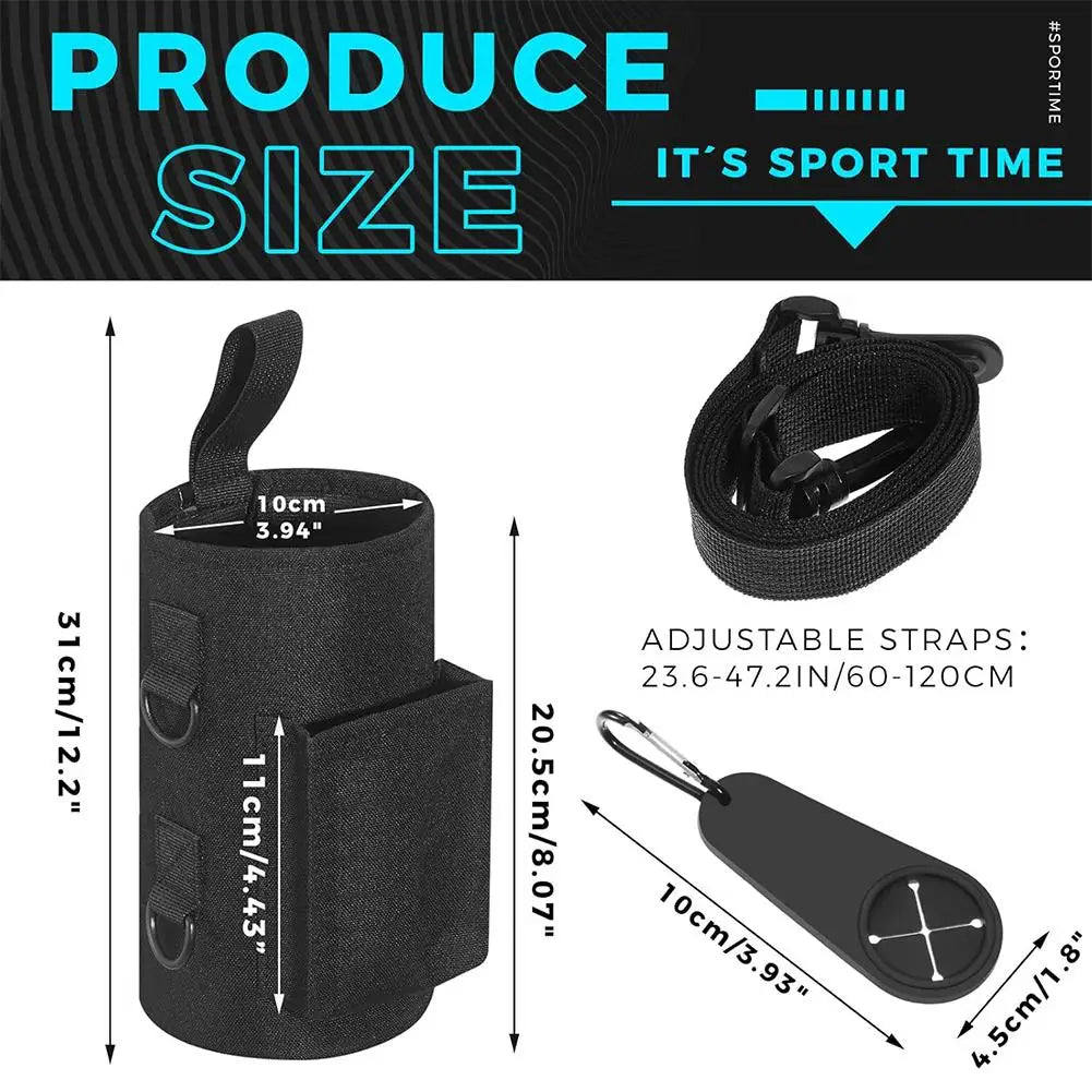 Magnetic gym bag