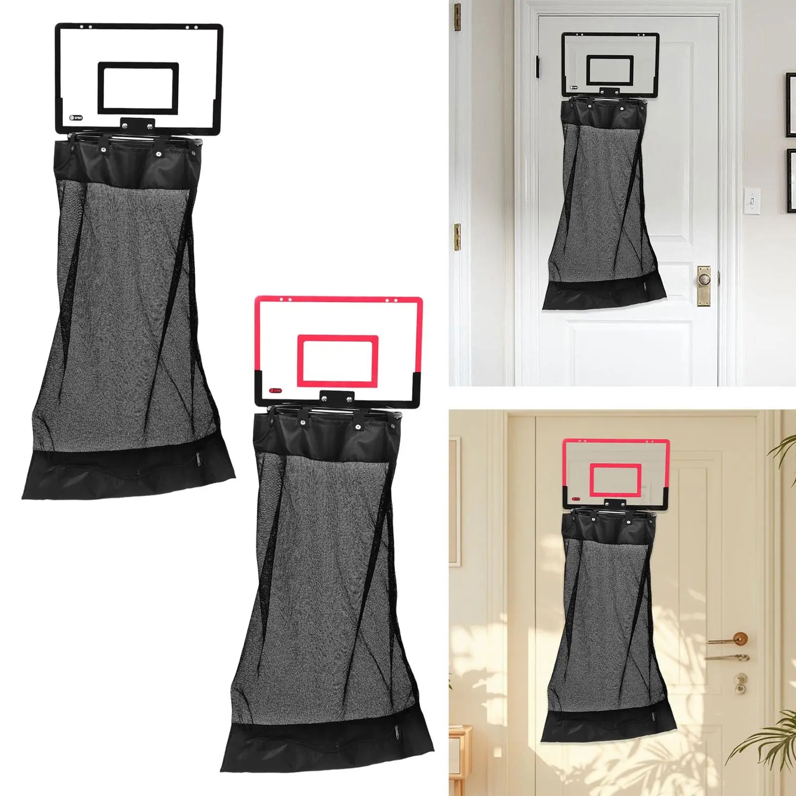 Basketball hoop laundry